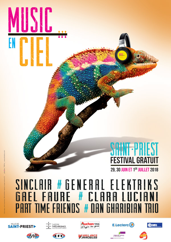 affiche music en Ciel 2018