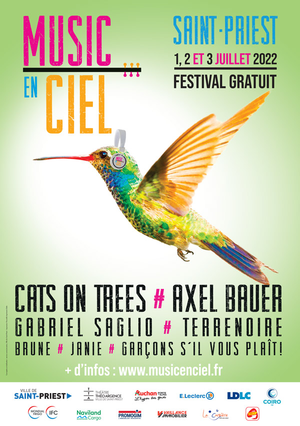 affiche music en Ciel 2022