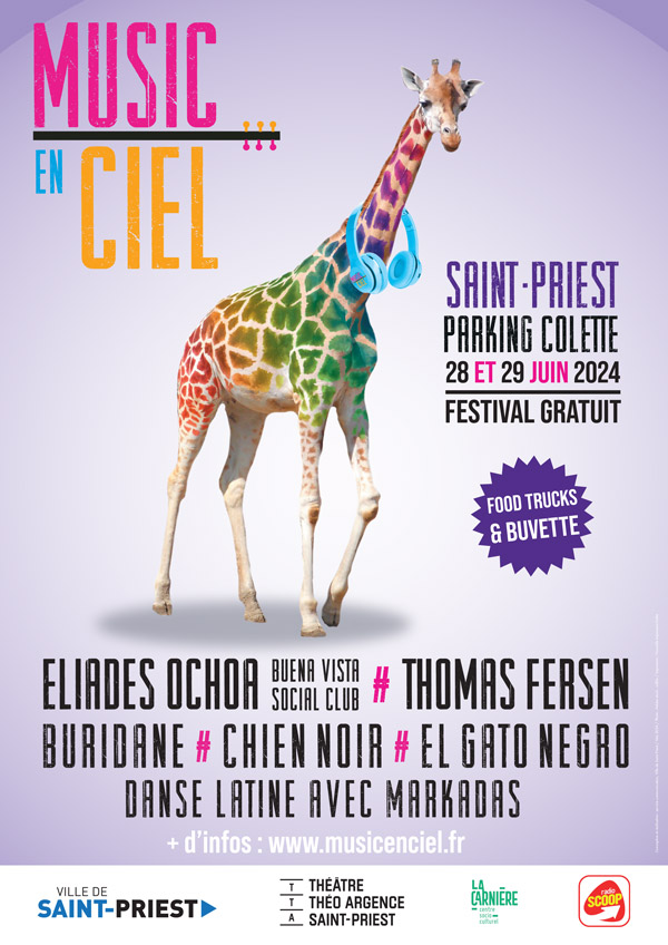 affiche music en Ciel 2024
